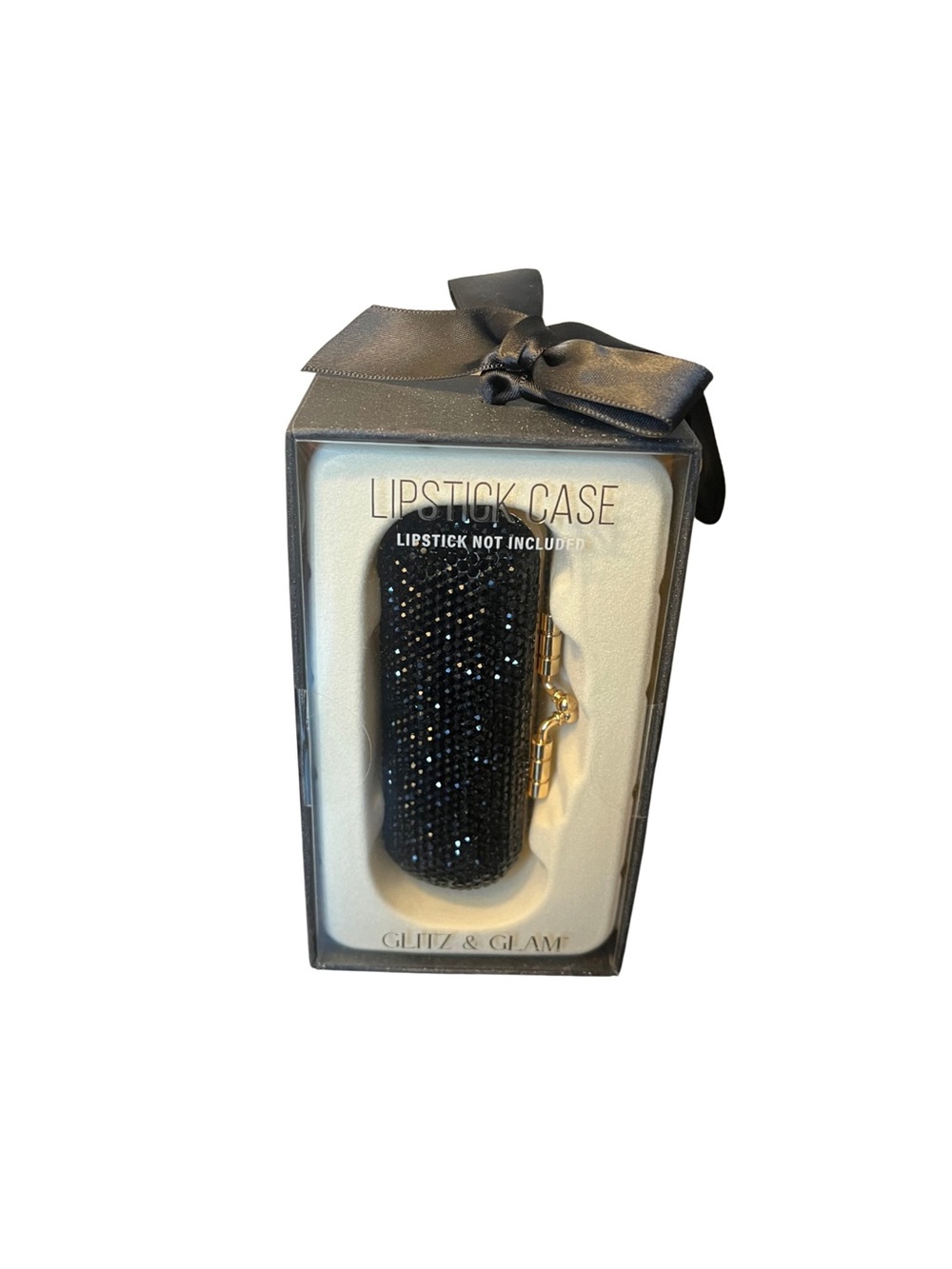 Glitz & Glam Sparkly Black Lipstick Case - Picture 4 of 7